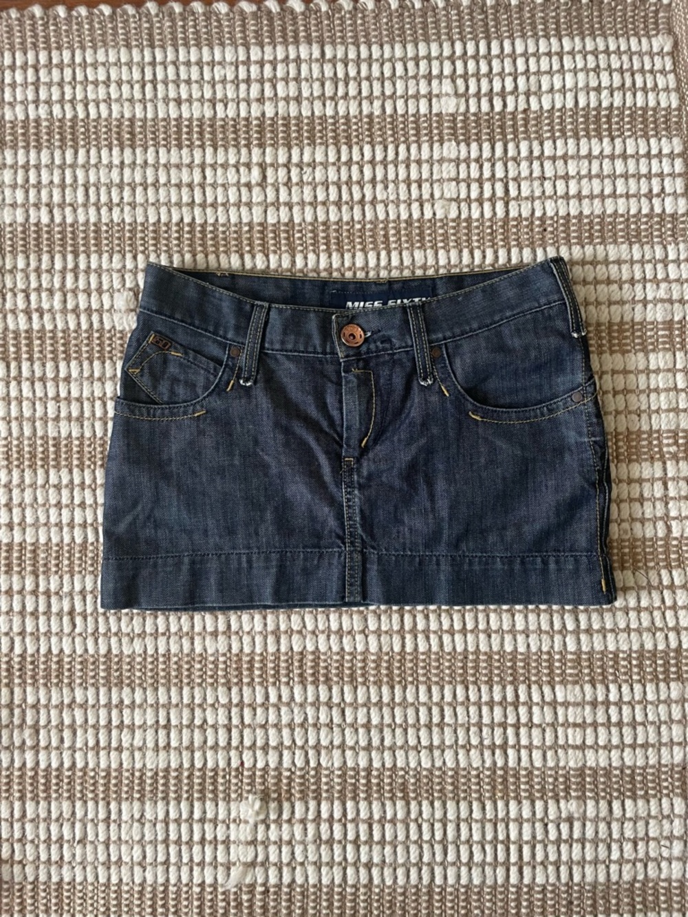 Vintage Miss Sixty Denim Mini Skirt